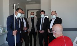 Süleyman Turgut’tan Manisa Şehir Hastanesi’ne moral ziyareti