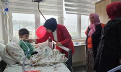 Hastane Odalarında 23 Nisan Coşkusu: Minik Yürekler Bayramla Güldü