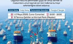 Trabzon’dan Özgürlük Filosu’na destek için hayır çarşısı kuruluyor