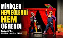 Büyükşehir’den Miniklere Sanat Dolu Etkinlik; Minikler Hem Eğlendi Hem Öğrendi