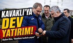 Akçaabat Kavaklı’ya Dev Yatırım!; Başkan Ekim, “Hedefimiz konforlu yaşam”