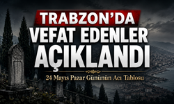 Trabzon’da Bugün Acı Liste Açıklandı: 20 Vatandaş Son Yolculuğuna Uğurlanıyor