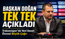 Trabzonspor’da Yeni Sezon Öncesi Büyük Çağrı: Ertuğrul Doğan Hedefleri Tek Tek Açıkladı