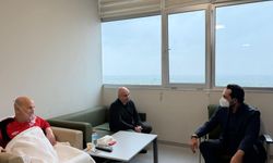 Arınç'tan Mersinli'ye "Geçmiş Olsun" Ziyareti