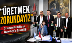 Muhtarlarla Bir Araya Gelen Ahmet Kaya Tarım Zararlılarına Karşı Seferberlik Mesajı Verdi