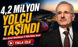 Rize-Artvin Havalimanı 4 Yılda Rekor Kırdı! Bölge Nüfusunun 8 Katı Yolcu Taşındı