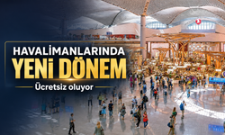 Ücretsiz Su Hizmeti 58 Havalimanına Geliyor