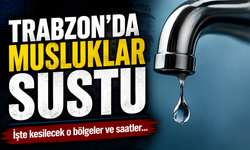 Trabzon'da Musluklar Sustu; İşte 13 Mayıs’ta kesilecek o bölgeler ve saatler...
