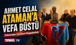 Trabzonspor’un Efsane İsmi Ahmet Celal Ataman İçin Düzenlenen Büst Tarihe Geçti