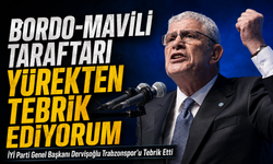 İYİ Parti Genel Başkanı Dervişoğlu Trabzonspor’u Tebrik Etti; “Bordo-mavili taraftarı yürekten tebrik ediyorum”