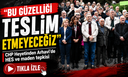 CHP Heyetinden Arhavi’de HES ve Maden Tepkisi: “Bu Doğayı Vermeyeceğiz”