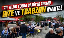 Kalkandere-Of-Hayrat Yolunda Bariyer Krizi Büyüyor