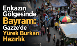 Gazze’de Bayram Alışverişi Enkaz Arasında Yapılıyor