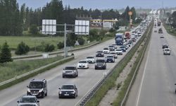 Bayram trafiğinin yoğun güzergahı İstanbul-Samsun kara yolunda önlemler artırıldı