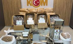 Kiraladığı ikameti kaçak sigara imalathanesine çeviren şüpheli yakalandı