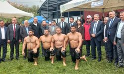 Ordu'da Geleneksel Gölköy Yağlı Güreşleri düzenlendi