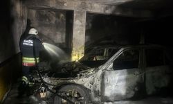Ordu'da otoparkta çıkan yangın 3 otomobilde hasara yol açtı