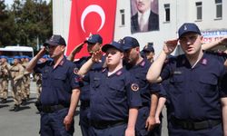 Rize'de engelli gençler temsili askerlik yaptı
