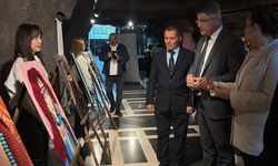 Samsun'da 'Okulum Sahnede' projesiyle öğrenciler resim sergisi açtı