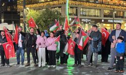 Trabzon ve Rize'de İsrail güçlerinin Küresel Sumud Filosu'na saldırısına tepki gösterildi