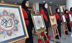 Trabzon'da öğretmen ve öğrencilerin hazırladığı sergi açıldı