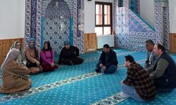 Bayburt'ta engelli vatandaşlar camide buluştu