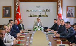 Bayburt'ta istihdam ve mesleki eğitim çalışmaları değerlendirildi