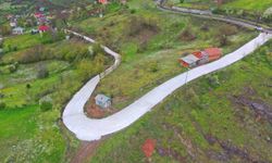 Beton yol çalışmaları devam ediyor