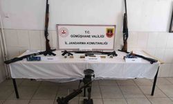 Gümüşhane'de jandarmadan silah operasyonu