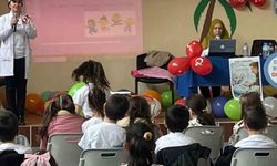 Öğrenciler hijyen ve sağlıklı yaşam konusunda bilgilendirildi