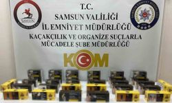 Samsun'da Kaçak Sigara Baskını! İş Yerinde Yakalandı...