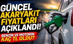 Güncel Akaryakıt Fiyatları Açıklandı! Benzin Ve Motorin Kaç TL Oldu?