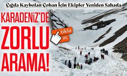 Artvin’de Çığda Kaybolan Çoban İçin Arama Yeniden Başladı