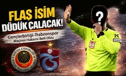 Gençlerbirliği-Trabzonspor Maçının Hakemi Belli Oldu; Flaş İsim Düdük Çalacak!