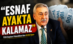 TESK Başkanı Palandöken’den Kritik Uyarı: “Yüzde 39 Faizle Esnaf Ayakta Kalamaz”