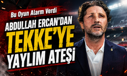 Abdullah Ercan’dan Tekke’ye Sert Sözler: Bu Oyun Alarm Verdi