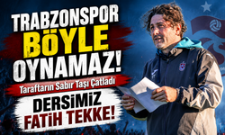 Trabzonspor Taraftarı Fatih Tekke’ye İlk Büyük Mesajı Verdi!