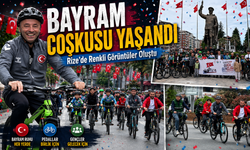 Rize’de 19 Mayıs Coşkusu Pedallarla Yaşandı