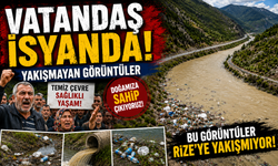 Torul Barajı Alarm Veriyor! Göl Yüzeyini Çöp Adaları Kapladı