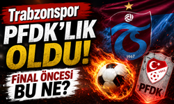 Trabzonspor Ziraat Türkiye Kupası Maçı Sonrası PFDK’ya Sevk Edildi