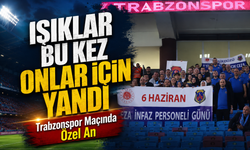 Trabzonspor Maçında 61. Dakikada Anlamlı Pankart Açıldı