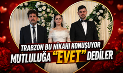 Trabzon’da Kardem Boz Ve Muhammed Emin Ayas Görkemli Törenle Evlendi