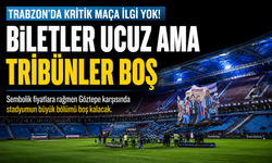 Trabzon’da Kritik Maça İlgi Yok! Tribünler Neden Dolmuyor?