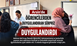 Minik Yüreklerden Büyük Mesaj! Arsin’de Öğrencilerden Duygulandıran Sürpriz