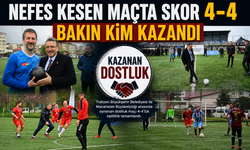 Trabzon’da Dostluk Kazandı! Nefes Kesen Maçta Skor 4-4