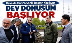 Akçaabat’ta Dev Dönüşüm Başlıyor. Kavaklı–Darıca Sahili Baştan Yazılıyor