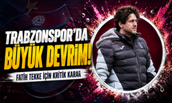 Trabzonspor’da Dev Devrim Başlıyor! Fatih Tekke İçin Kritik Karar