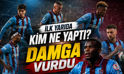Trabzonspor, Türkiye Kupası yarı finalinde Konyaspor karşısında ilk yarıda kim ne yaptı?