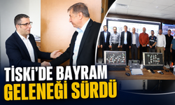 TİSKİ’de Bayram Geleneği Bu Yıl da Sürdü