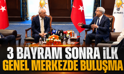 AK Parti Ve CHP Arasında 3 Bayram Sonra İlk Bayramlaşma Gerçekleşti